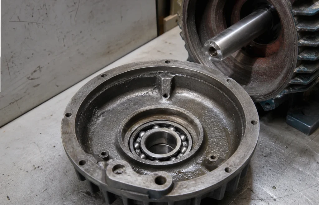 Electric motor bearing — S6800 Series Stainless Steel Thin Section Ball Bearings in service