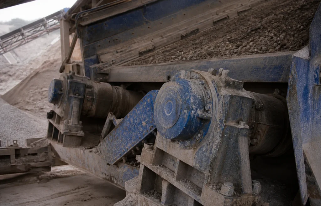 Vibrating screen bearing — a typical application for 22200 Series Spherical Roller Bearings