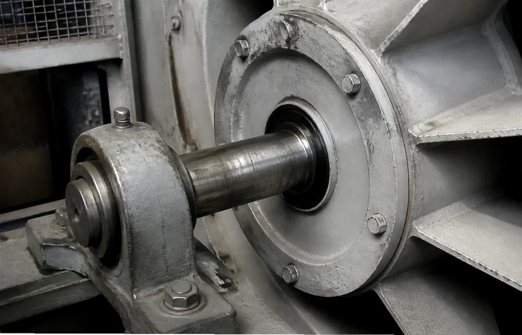 Industrial fan bearing — 6000-2RS Series Sealed Ball Bearings in service