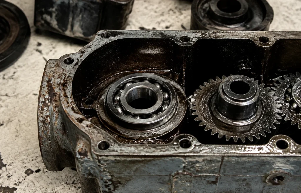 Gearbox bearing — 30200 Series Tapered Roller Bearings in service