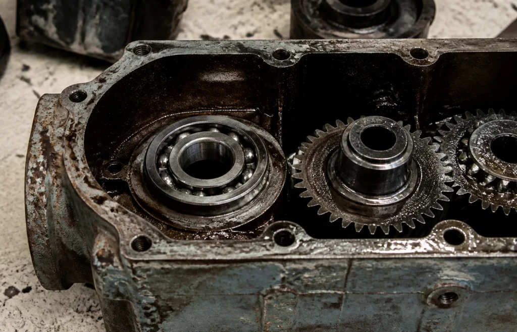 Gearbox bearing — 22200 Series Spherical Roller Bearings in service