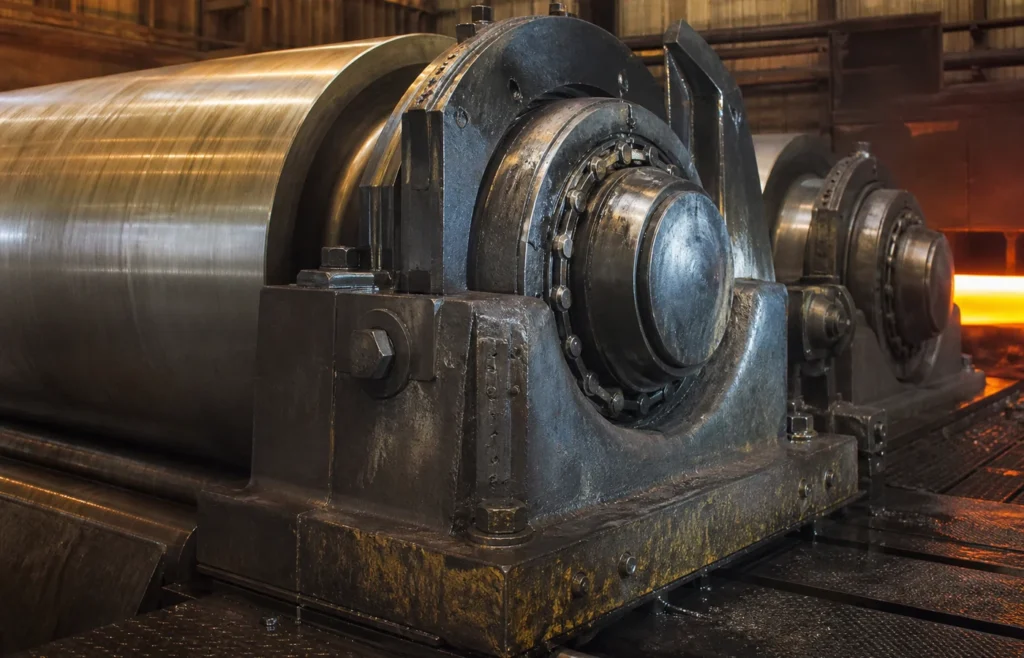 Steel rolling mill bearing — a typical application for NCF2200V Series Full Complement Cylindrical Roller Bearings