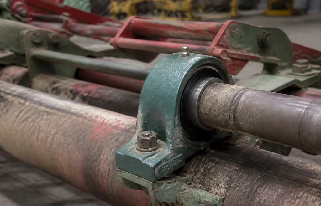 Agricultural machinery bearing — UCP200 Series Pillow Block Units in service