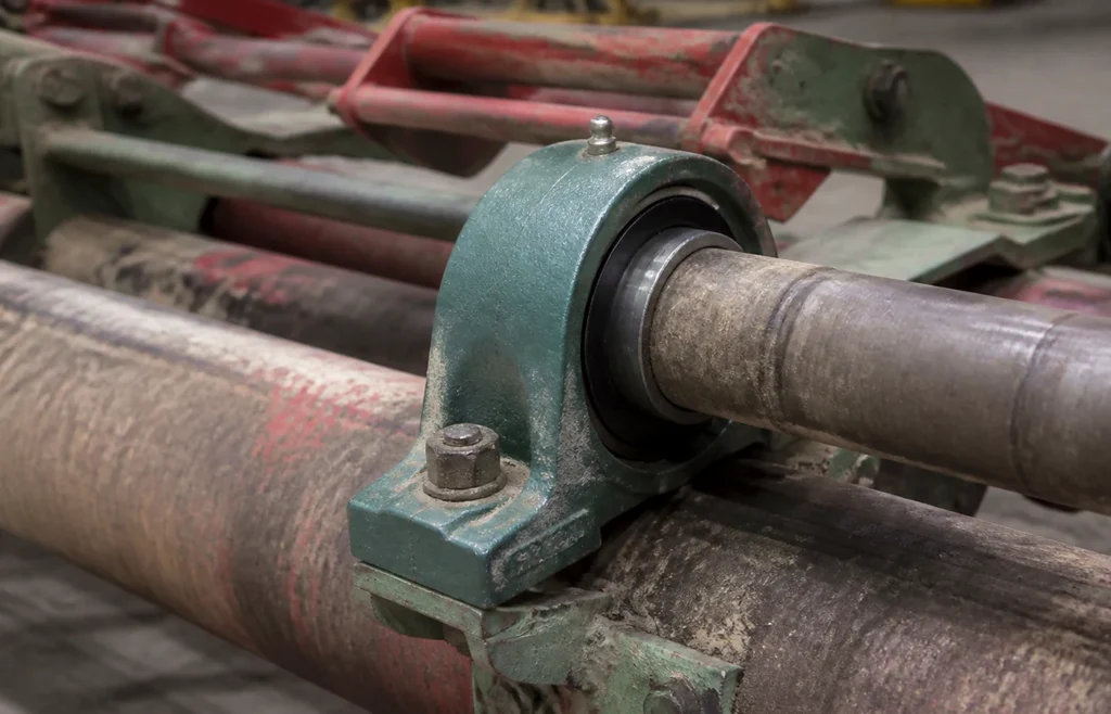 Agricultural machinery bearing — 1300K Series Tapered Bore Self-Aligning Ball Bearings in service