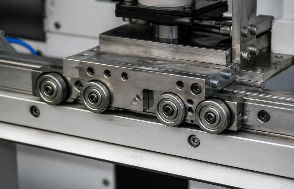 Linear guide bearing — LM Series Linear Ball Bushings in service